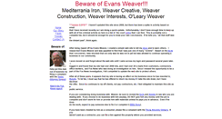 Desktop Screenshot of bewareofweaver.org